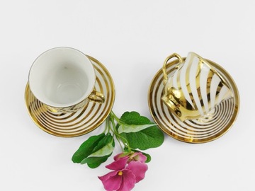 ZESTAW FILIŻANEK GOLDEN ZEBRA 12 PCS. Y470