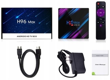 Odtwarzacz multimedialny GAT H96 Max 64 GB