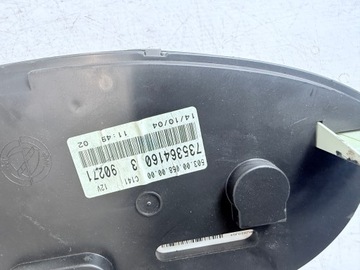 PŘÍSTROJOVÁ DESKA BUDÍK TACHOMETR FIAT IDEA