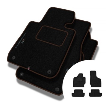 Velurové koberce Performance pro Audi Tt II 8J 2006-2014