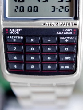 КАЛЬКУЛЯТОР МУЖСКИХ ЧАСОВ CASIO DBC-32D 1A ВИНТАЖНЫЙ