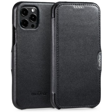 Kožený Pouzdro pro iPhone 12 Pro 12 s prémiovou Obal Movear