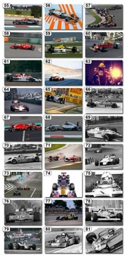 Плакаты Формулы 1 F1 - большой выбор дизайнов - 70см