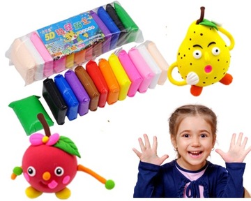 PLASTELINA SENSORYCZNA PIANKOLINA MASA PIANKOWA