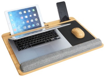 STOLIK BAMBUSOWY POD LAPTOPA PODSTAWKA DO ŁÓŻKA