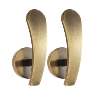 Держатели для штор, 2 шт. Настенные держатели для штор с винтами, золотистые