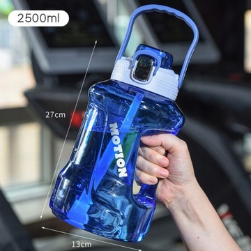 2.5L Large Capacity Sports Water Bottle Outdoor Fi