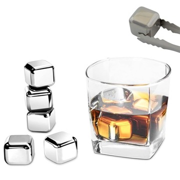 МНОГОРАЗОВОЙ МЕТАЛЛИЧЕСКИЙ СТАЛЬНОЙ КУБИК ЛЬДА