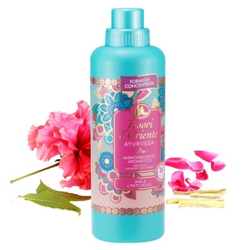 PŁYN DO PŁUKANIA TESORI D ORIENTE AYURVEDA 38 PŁUKAŃ 760ML AMLA PACZULA