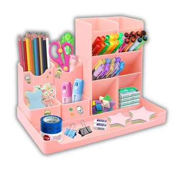 ORGANIZER NA BIURKO DUŻY PRZYBORNIK SZUFLADKA BIURKOWY A4 DLA DZIECI DIY