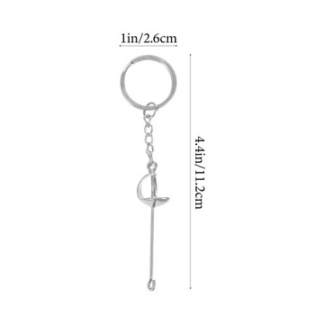 Брелок для спортивных фехтования, событие в пользу сабли