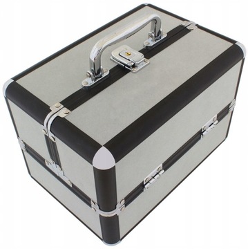 KUFEREK WALIZKA ORGANIZER NA KOSMETYKI ETUI KOSMETYCZKA DAMSKA DUŻA CA4T