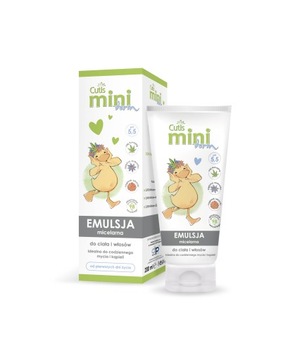 MINI DERM EMULSJA MICELARNA DO CIAŁA I WŁOSÓW 200ml SKÓRA SUCHA ATOPOWA
