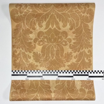 ВАЛЕНЫЕ ЗОЛОТО-КОРИЧНЕВЫЕ ОБОИ GLAMOUR PALACE DAMASK STYLE 14503