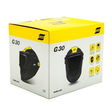 ПАССИВНАЯ СВАРОЧНАЯ КАСКА ESAB G30 DIN11 НАКЛОННАЯ МАСКА