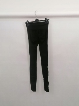 LEGGINSY CZARNE ELASTYCZNE BASIC 34 XS Boohoo BDE