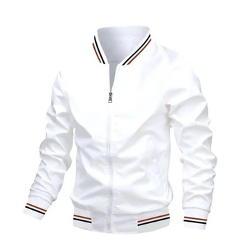 Spring Jacket Men Black Fashion Outwears Clothing