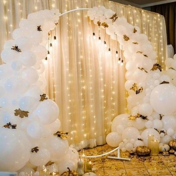 РАМА ПОДСТАВКА КОЛЕСО ОБОД ШАРА БЕЛЫЙ МЕТАЛЛ 2М СВАДЬБА СТЕНА ДЛЯ ПРИЧАСТИЯ