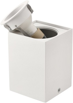 НАВЕРХНОСТНАЯ СВЕТОДИОДНАЯ ФИКСИРОВАННАЯ ГАЛОГЕННАЯ ТРУБКА GU10, белая