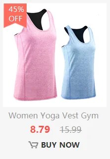 Women's Sports Vest Quick Drying Shirts Fitness Ta