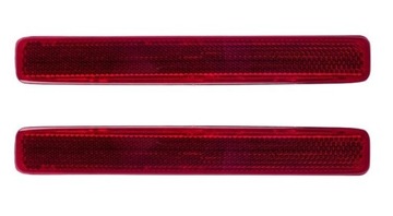 ODBLASK ZDERZAKA TYŁ ŚWIATEŁKO ODBLASKOWE L+P DO VW TRANSPORTER T5 03-09