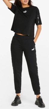 SPORTOWE SPODNIE DRESOWE DRESY DAMSKIE BAWEŁNIANE JOGGERY PUMA M