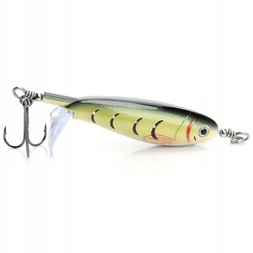 Wobler Przynęta WĘDKARSKA SZCZUPAK SUM Popper Flopper Whopper PŁYWA 8cm 8g