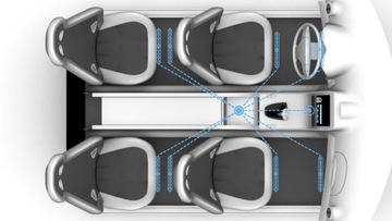 BLINK LED салонный RGB 8x30см МУЗЫКА