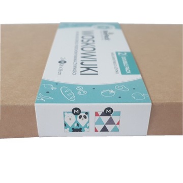 Экологически чистые вощеные обертки для хранения пищевых продуктов, двойная упаковка 2 шт (М)