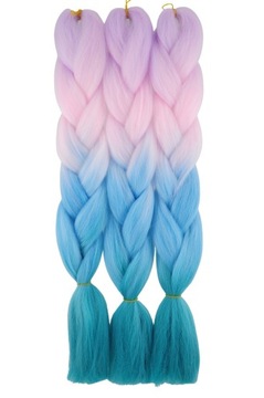 СИНТЕТИЧЕСКИЕ ВОЛОСЫ COLORFUL BRIDGE DREADS 4-14