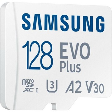 Карта памяти SAMSUNG Evo Plus microSDXC 128 ГБ