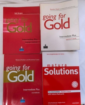 Going for GOLD ksiązka angielski PEARSON Longman Intermediate Crace