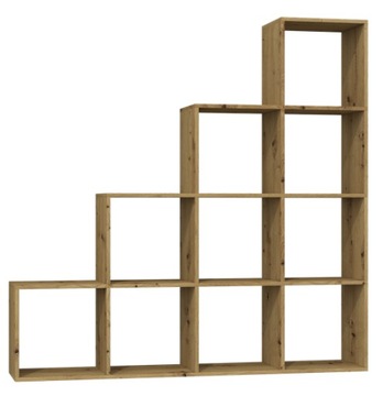 REGAŁ SCHODKOWY KOMOROWY ASALI RS-40 - DĄB ARTISAN