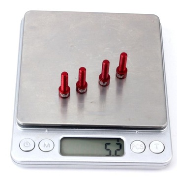4x Stem Bolts, Aluminum Alloy M5 X 17mm