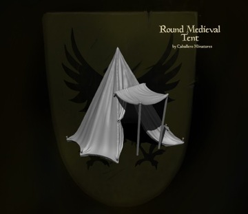 Круглая палатка раннего средневековья - Миниатюры Кабальеро