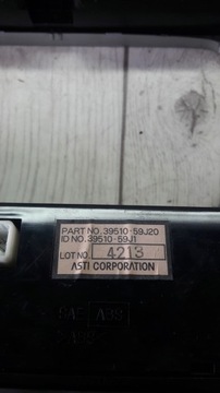 SUZUKI LIANA PANEL VENTILACE CENTRÁLNÍ MŘÍŽKA