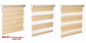 Рулонная штора День Ночь с GUIDE 48x130 13 ЦВЕТОВ