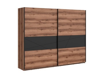 szafa 270 Forn przesuwna - Black Red White