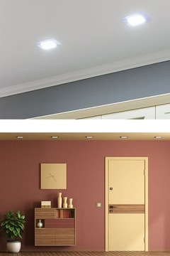 Светодиодный подвесной потолочный светильник мощностью 18 Вт для ванной комнаты.