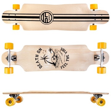 Deskorolka Longboard SPOKEY 7 warstw KLON ABEC7