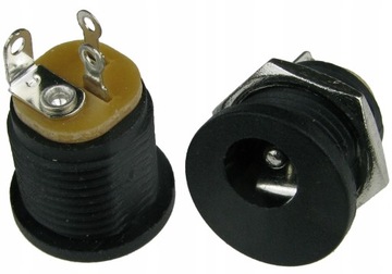 Gniazdo zasilające DC 2,1/5,5mm do obudowy 12mm /2793