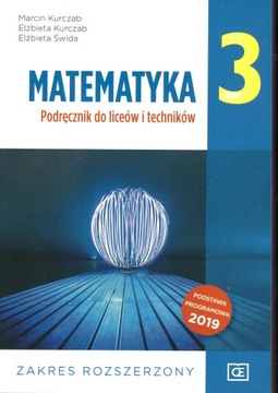 Matematyka 3 podręcznik zakres rozszerzony Oficyna Edukacyjna Pazdro