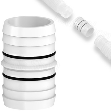 ZŁĄCZKA Z USZCZELKAMI Łącznik Węża Rury Basenowej Basenu Bestway Intex 38mm