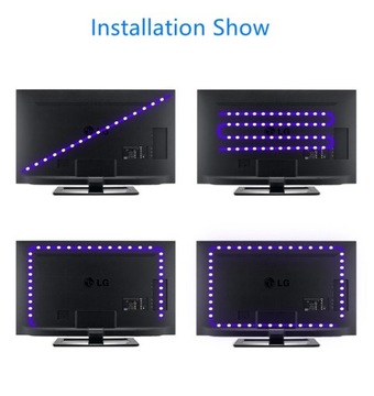 LED STRIP 5050 RGB TV USB BLUETOOTH 2м