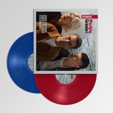 MĘSKIE GRANIE 2021 2 LP VINYL RED BLUE I CIEBIE TEŻ BARDZO HIT UNIKAT