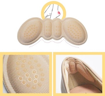 СТЕЛКИ ДЛЯ ОБУВИ ИЗ ПЕНЫ, ДОБАВЛЕНЫ В ВЫСОКИЙ ЛИСТ ЛИСТ 2 шт.