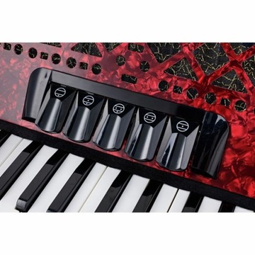 Фортепианный аккордеон Startone 72 Red MKII