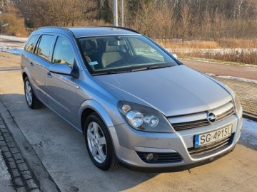 Opel Astra H Kombi 1.6 Twinport ECOTEC 105KM 2005 Opel Astra H 1,6 105 KM Klima Komputer Super Stan, zdjęcie 7