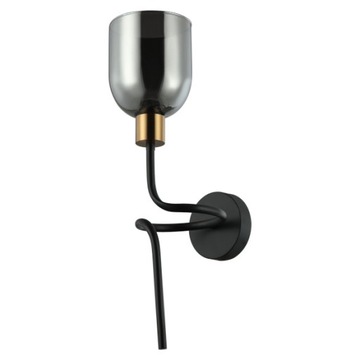 Italux Servio WL-66892-1A-BK-SG Kinkiet