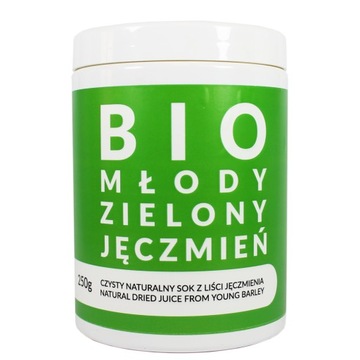 młody jęczmień zielony 100% SOK 250g ODCHUDZANIE